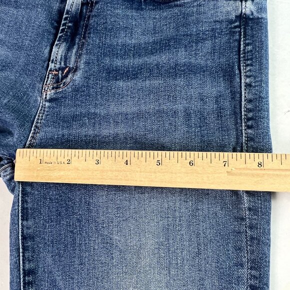 Mother Jeans Women's 26x26* Insider Crop Step Chew Blue Distressed Denim Tag 25 - Picture 13 of 15